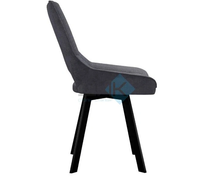 DikLine 268 Black (микровелюр LA), серый