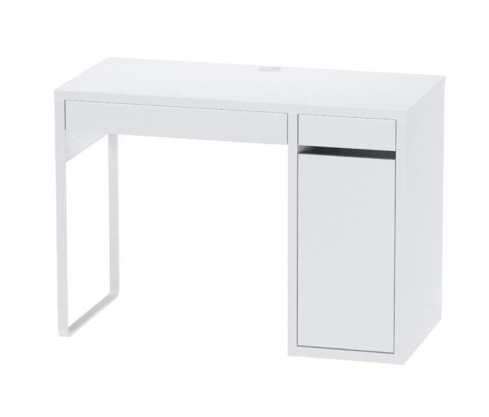 Стол письменный Компи 105  (IKEA MICKE), белый