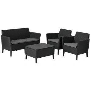 Комплект Keter Salemo 2 Seater Set, графит