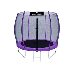Батут Calviano 252 см - 8ft OUTSIDE master purple