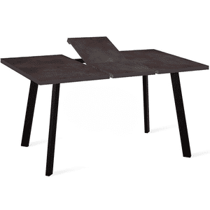 Стол обеденный DikLine HB120 Black (хромикс ), бронза