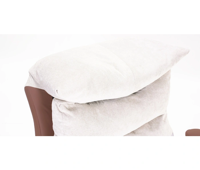 Mara Contrast Fabric, бежевый/коричневый