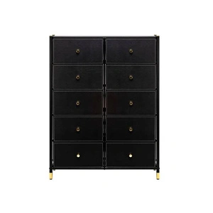 Комод Leset Хайди Black (10 ящиков)