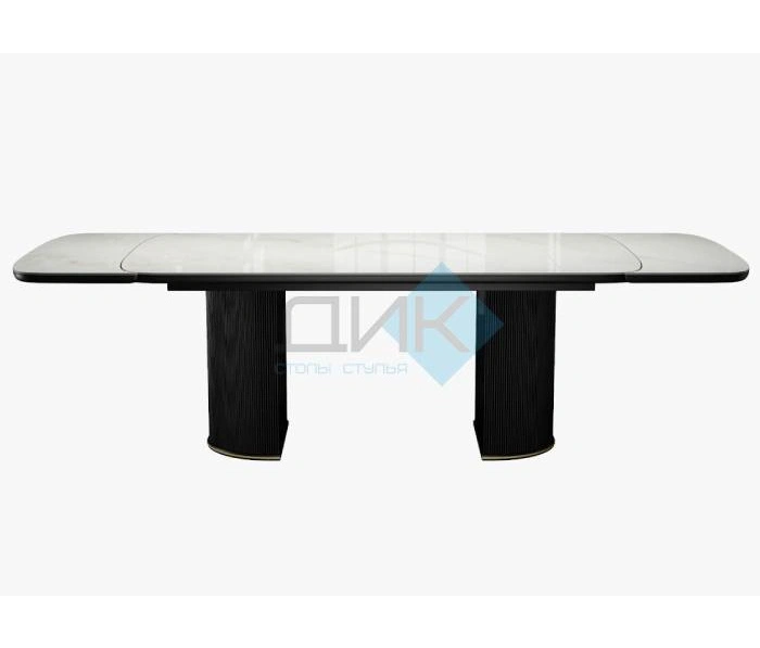 Стол обеденный DikLine EKP205 Black, керамика К20