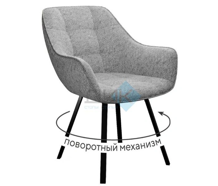 DikLine 252 M Black (велюр NS), NS10 GREY