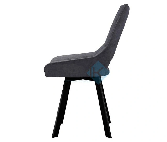 DikLine 268 Black (микровелюр LA), серый
