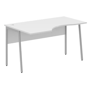 Стол письменный Imago Plus СА-1P(R) Gray, Белый/Алюминий