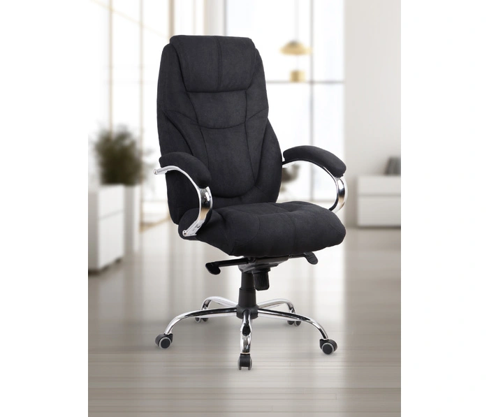 Kingstyle Tonpo Fabric Chrome, черный
