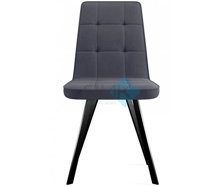 DikLine 207 Black (велюр В), B28 антрацит