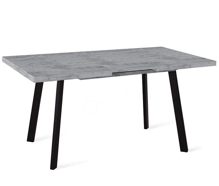 Стол обеденный DikLine HB140 Black, бетон