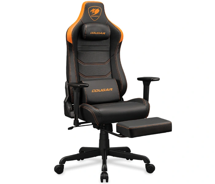 Cougar Armor Evo S Gold, черный с оранжевым