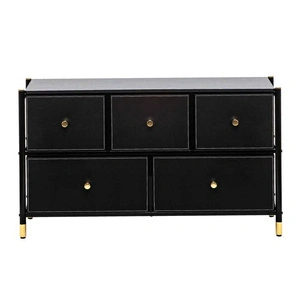 Комод Leset Хайди Black ( 5 ящиков)