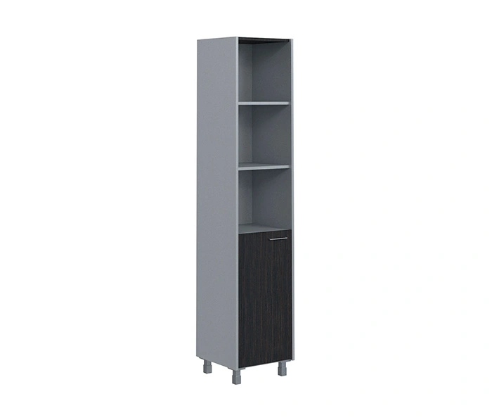 Шкаф узкий Offix New OHC 45.5, легно темный