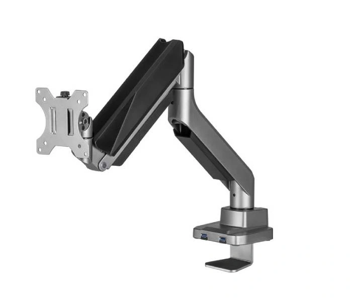 Кронштейн для монитора Ergosmart Heavy-Duty U с USB, серый
