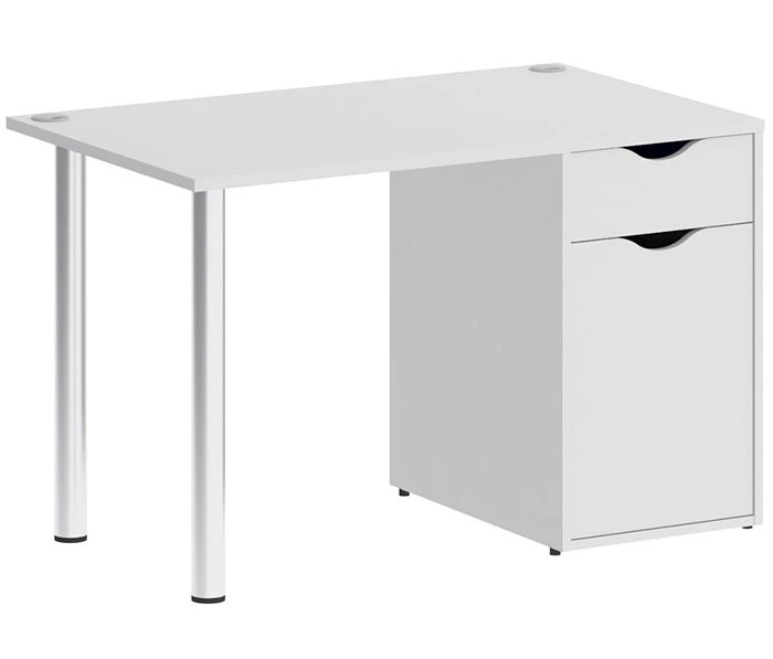 Стол Riva Home Office VR.SP-3-118.1 Silver, белый