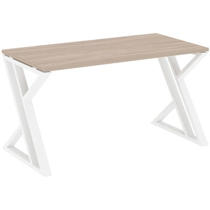 Стол письменный RIVA VR.L-SRZ-3.7 White, дуб аттик