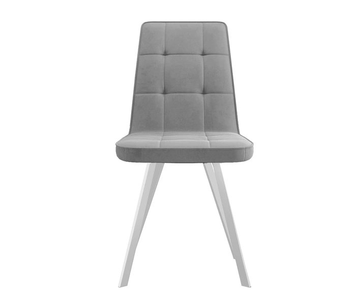 DikLine 207 White (велюр В), B22 серый
