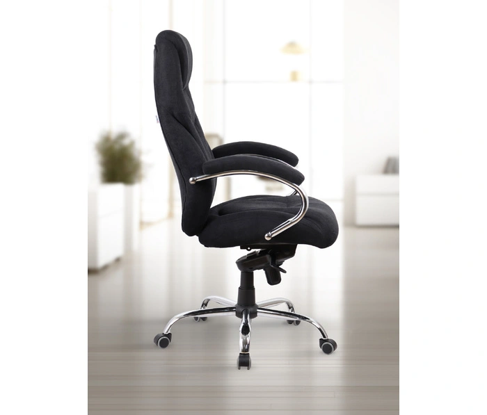 Kingstyle Tonpo Fabric Chrome, черный
