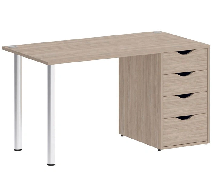 Стол Riva Home Office VR.SP-3-138.4 Silver, дуб аттик