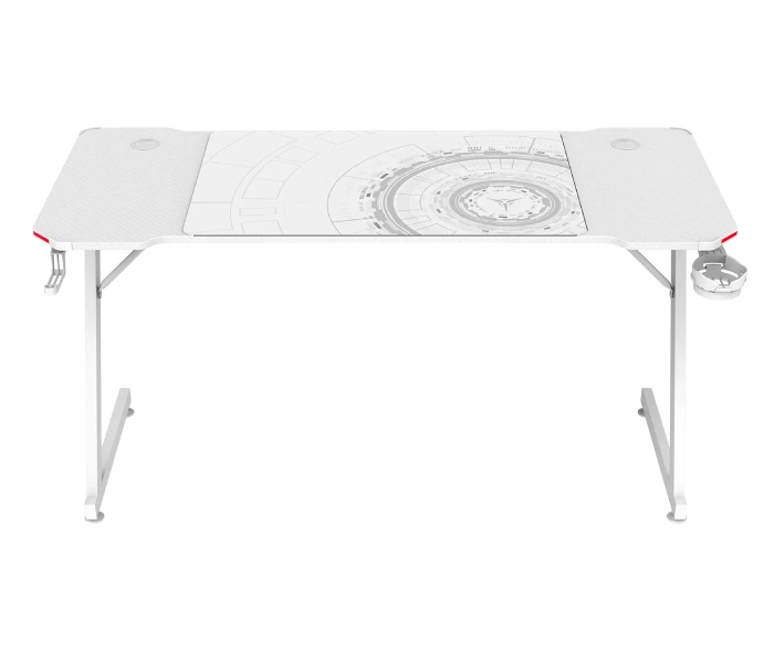 Геймерский стол Zone 51 Trine 140 RGB White, белый