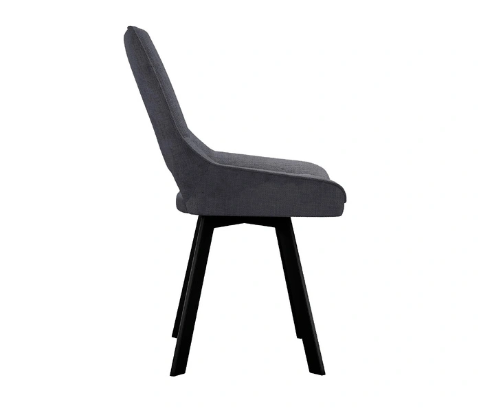DikLine 268 Black (микровелюр LA), серый
