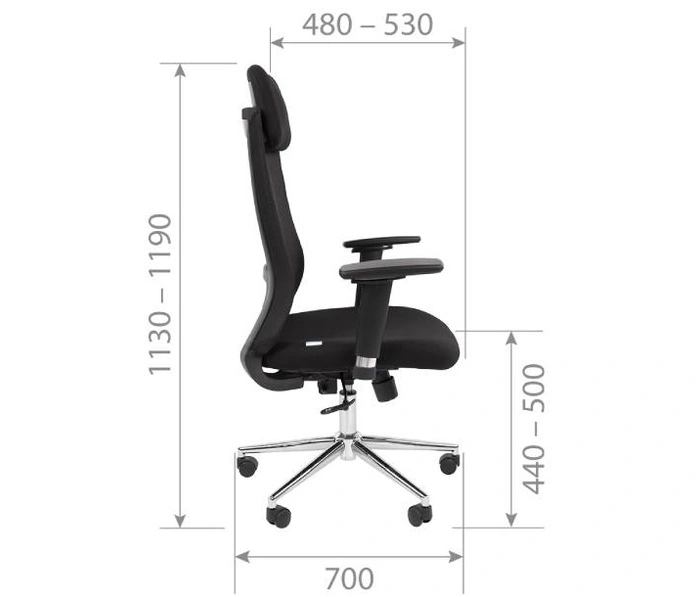 Chairman 500LUX, черный