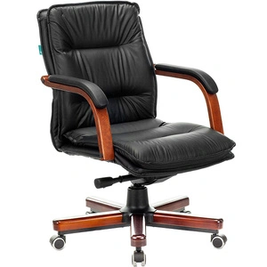 Бюрократ T-9927 WALNUT LOW, черный