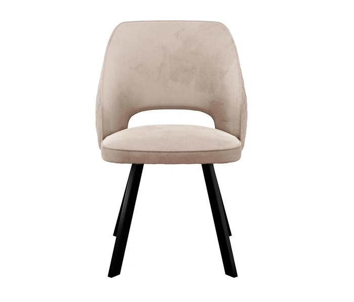 DikLine 274 Black (микровелюр Z), бежевый