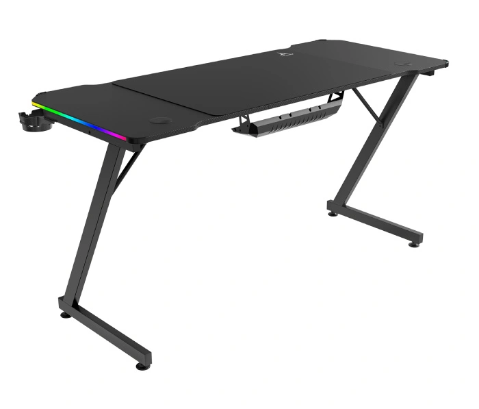 Геймерский стол Zone 51 Trine 140 RGB, черный