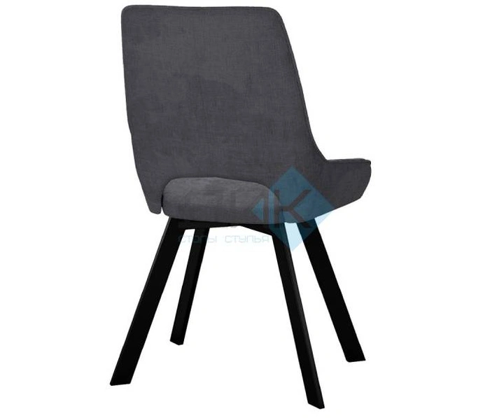 DikLine 268 Black (микровелюр LA), серый