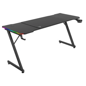 Геймерский стол Zone 51 Trine 160 RGB, черный