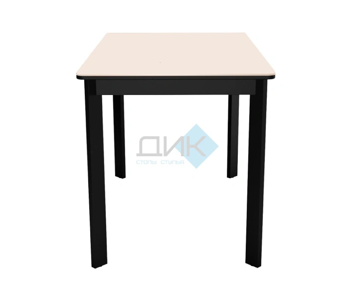 Стол обеденный Dikline LK110 Black, бежевый