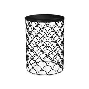 Стол журнальный Sheffilton SHT-CT24 Black, черный муар