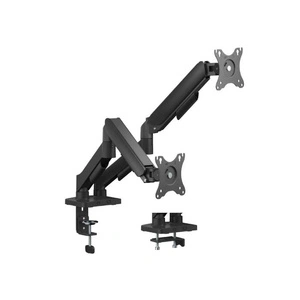 Кронштейн для 2-х мониторов Ergosmart Power Black Light DBL, черный