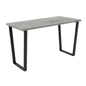 Стол письменный KingStyle Bord Black, бетон спаркс