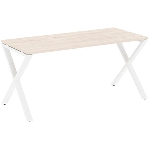 Стол письменный RIVA VR.L-SRX-4.7 White, денвер светлый