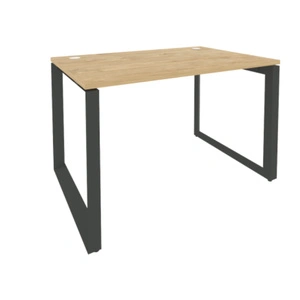 Стол рабочий Onix O.MO-SP-2.8 Antracite, тиквуд светлый