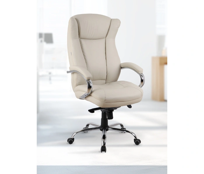 Kingstyle Hildi PU Chrome, кремовый