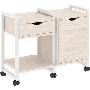 Тумба подкатная RIVA VR.L-TN-3.K White