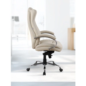 Kingstyle Hildi PU Chrome, кремовый