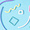 Рисунок Sticks 06 голубой