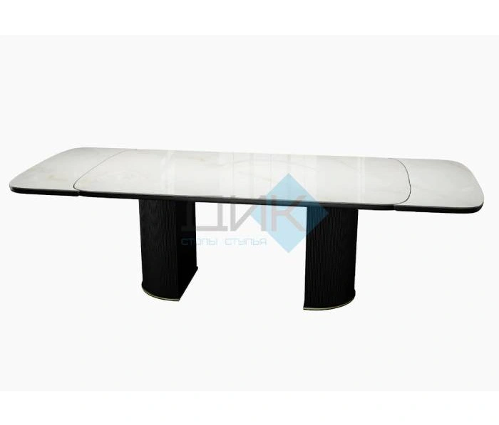 Стол обеденный DikLine EKP205 Black, керамика К20