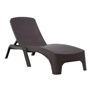Шезлонг Keter Roma sun lounger, коричневый