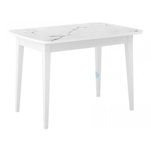 Стол обеденный DikLine  M120 White, белый мрамор