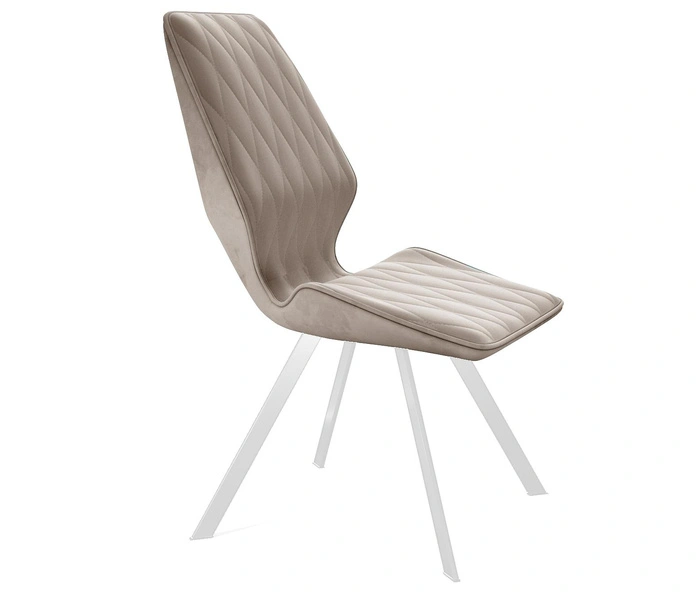 DikLine 243 White (микровелюр В), В03 бежевый