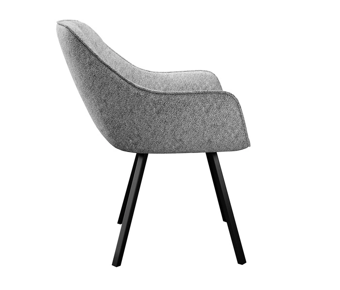 DikLine 252 M Black (велюр NS), NS10 GREY
