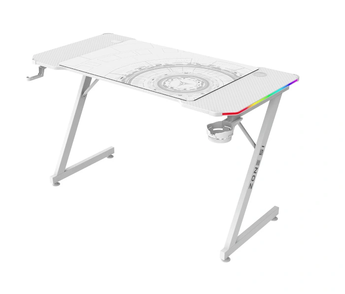 Геймерский стол Zone 51 Trine 120 RGB White