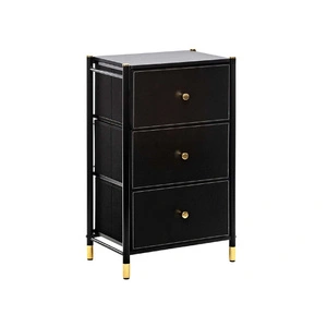 Комод Leset Хайди Black ( 3 ящика)