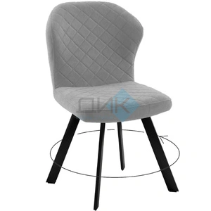 DikLine 339 Black (микровелюр B), B22 GREY