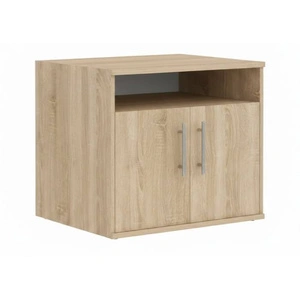 Тумба для оргтехники KingStyle Basic KSL-1, Дуб Сонома